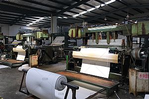 Maintenance and repair of air slide fabric